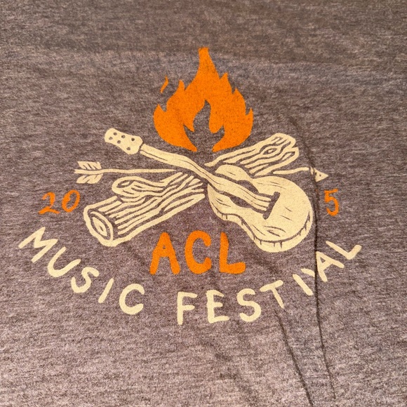 ACL Music Festival 2015 Official Artist Lineup T-Shirt: Adult Medium:Concert Tee - Picture 6 of 7